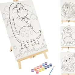 Kit de peinture pour enfant avec toile KIDS