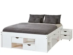 Enfant Inter Link Lits En Bois Massif|Lits Double<Lit avec chevet escamotable et rangements TILL