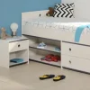 Lit avec chevet et commode SMOOZY 23a
