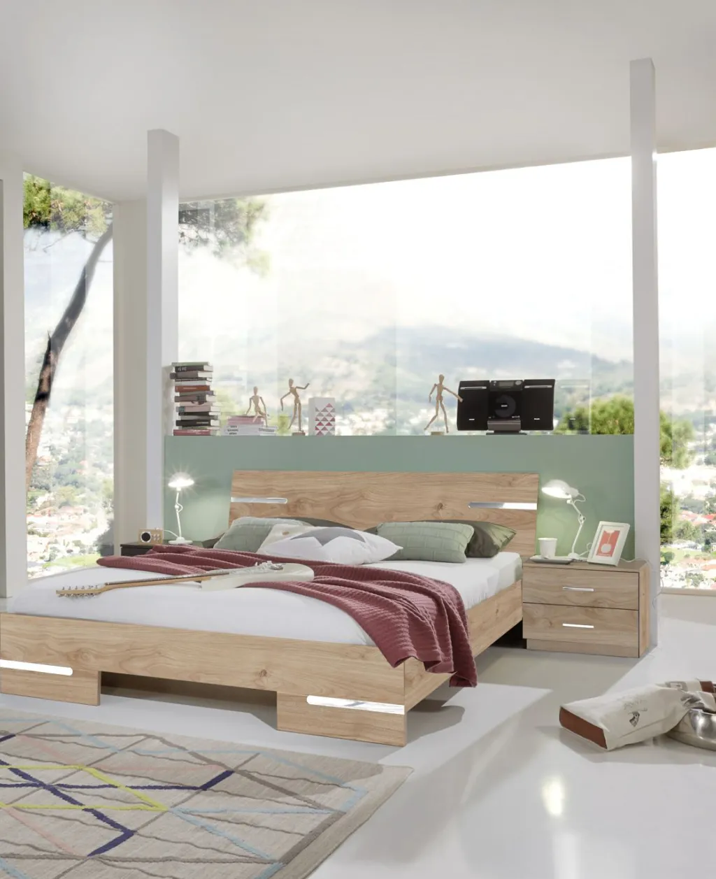 Wimex Lits Double|Ensembles De Lits<Lit avec chevets ANNA