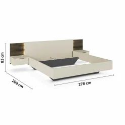 Rauch Lits Double|Ensembles De Lits<Lit avec chevets MARBELLA