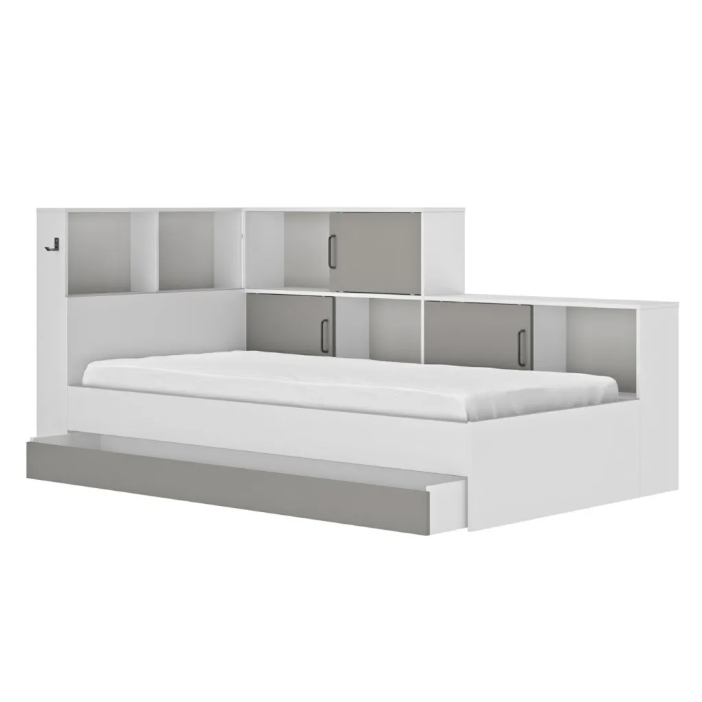 Enfant Gami Lits Simple|Lits Pour Enfants Et Adolescents<Lit avec rangement ERWAN