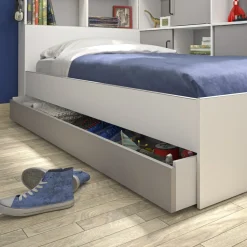 Enfant Gami Lits Simple|Lits Pour Enfants Et Adolescents<Lit avec rangement ERWAN
