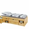Enfant Inter Link Lits En Bois Massif|Lits Simple<Lit avec rangement et chevet CLAAS SINGLE 90x200cm