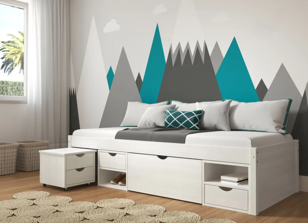 Enfant Inter Link Lits Simple|Lits Pour Enfants Et Adolescents<Lit avec rangement 90x200cm TILL