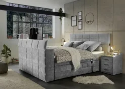 BRW Lits Double|Lits Boxspring<Lit boxspring DENVER 6