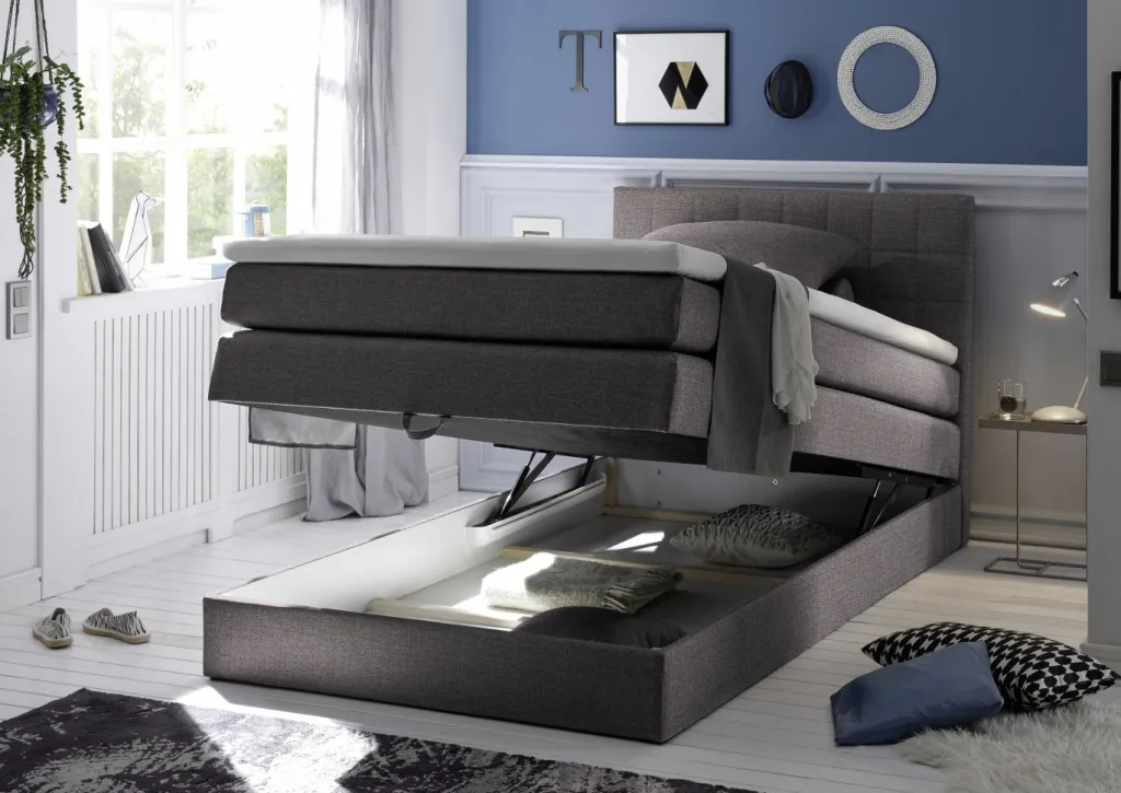 BRW Lits Boxspring|Lits Double<Lit boxspring HAWAII 3