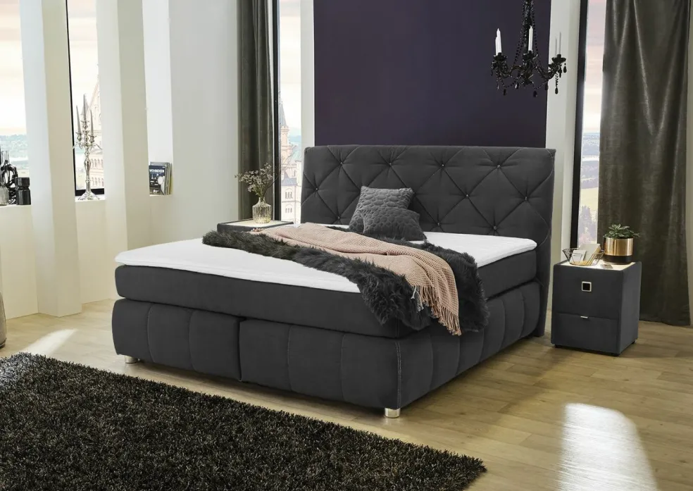 Lit boxspring BELLA