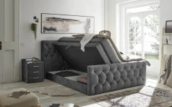 BRW Lits Boxspring|Lits Double<Lit boxspring CASHFIELD 8
