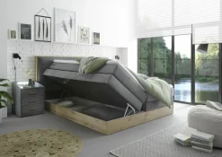 BRW Lits Boxspring|Lits Double<Lit boxspring PRESTON 6