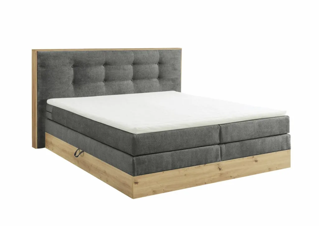 BRW Lits Boxspring|Lits Double<Lit boxspring PRESTON 6
