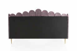 Salesfever Lits Double|Lits Rembourrés<Lit capitonné coquillage PASARKEMIS