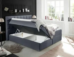 BRW Lits Rembourrés|Lits Boxspring<Lit coffre ALASKA 2