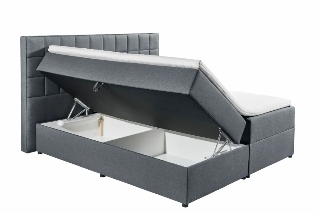 BRW Lits Rembourrés|Lits Boxspring<Lit coffre ALASKA 2