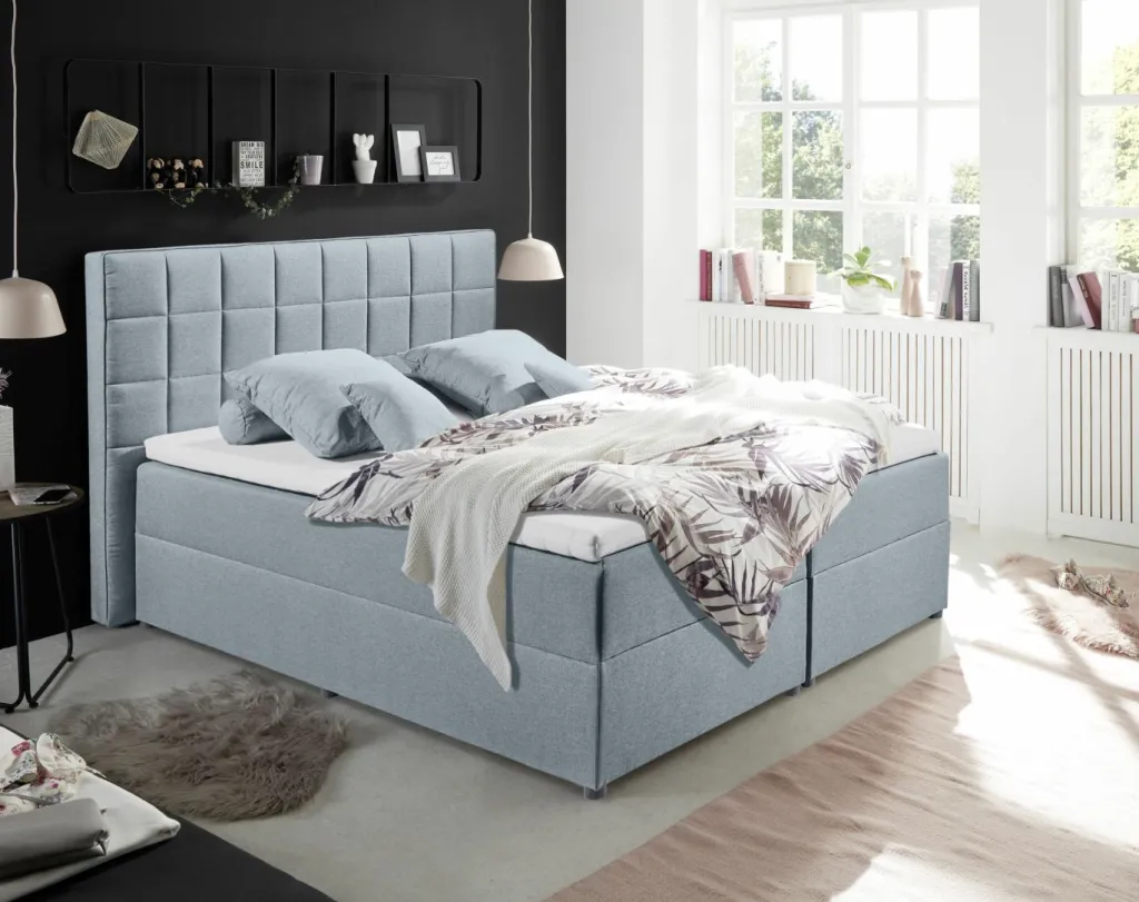 BRW Lits Rembourrés|Lits Boxspring<Lit coffre ALASKA 6