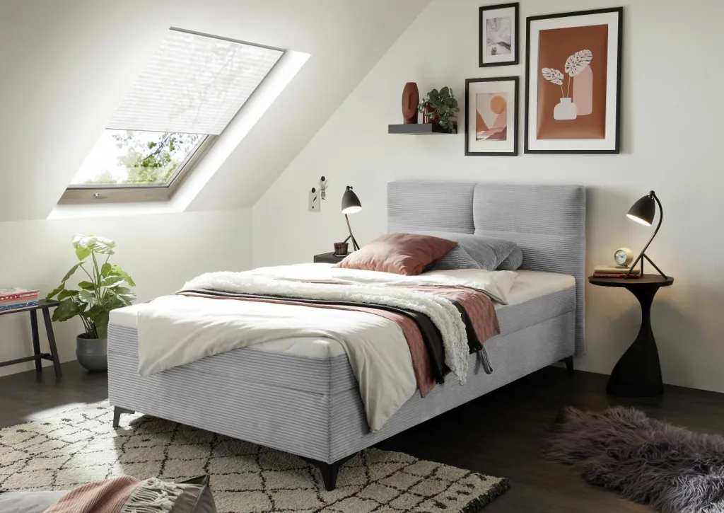 ED-Lifestyle Lits Simple|Lits Rembourrés<Lit coffre ANDON 1