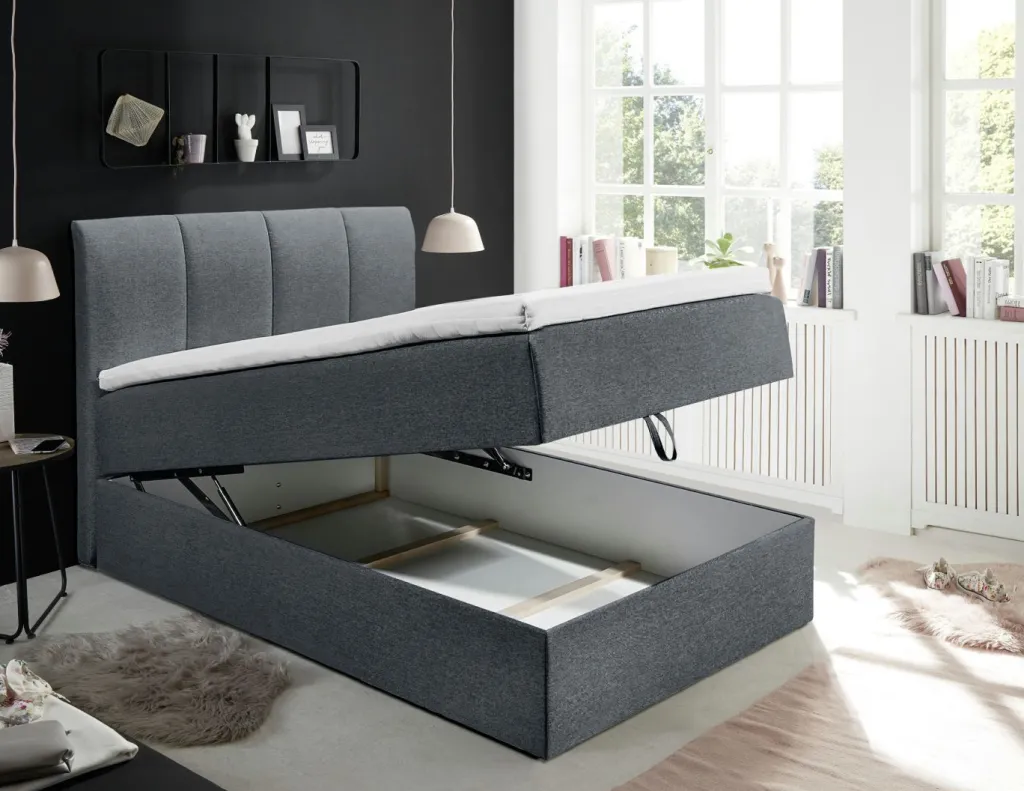 ED-Lifestyle Lits Double|Lits Boxspring<Lit coffre GRATIANA 6