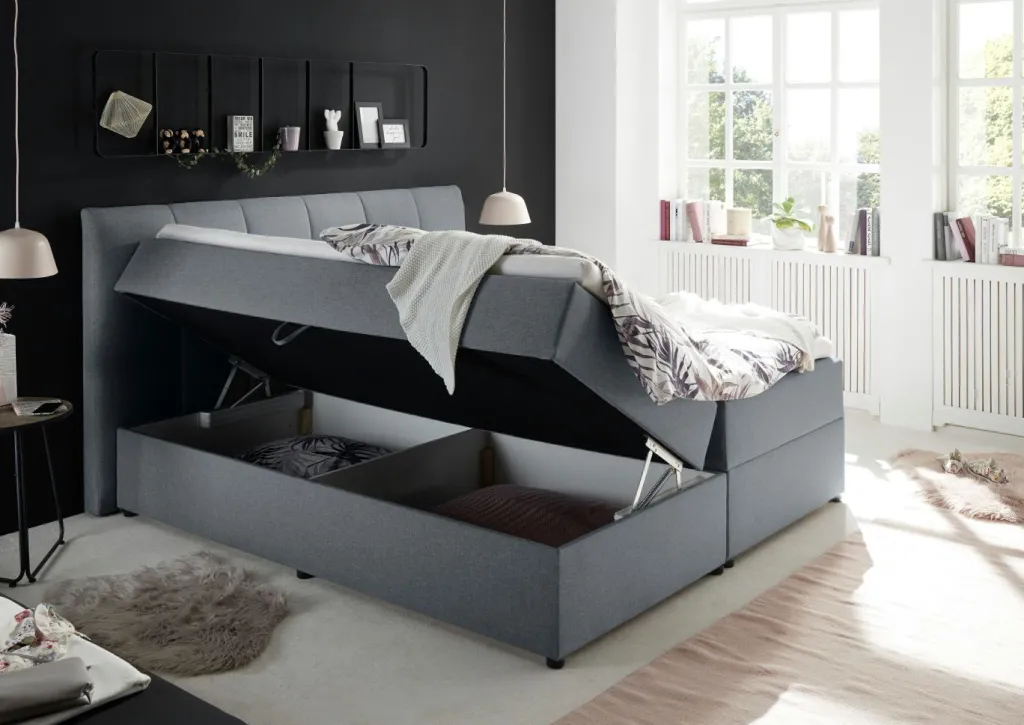 ED-Lifestyle Lits Boxspring|Lits Double<Lit coffre GRATIANA 6