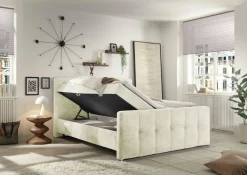 ED-Lifestyle Lits Boxspring|Lits Double<Lit coffre PUEBLA