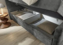 ED-Lifestyle Lits Boxspring|Lits Double<Lit coffre PUEBLA