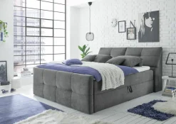 BRW Lits Rembourrés|Lits Boxspring<Lit coffre REDMOND 6