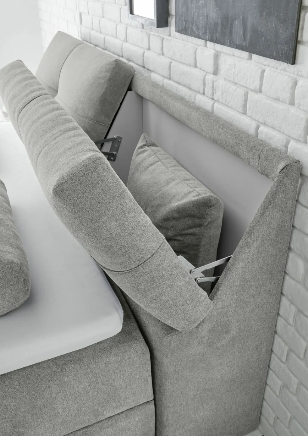 BRW Lits Rembourrés|Lits Boxspring<Lit coffre REDMOND 6