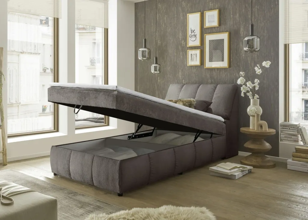 ED-Lifestyle Lits Simple|Lits Boxspring<Lit coffre VALENCIA 5