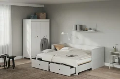 Inter Link Lits En Bois Massif|Lits Fonctionnels<Lit extensible 90x200cm BREDA
