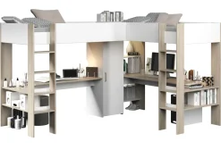 Enfant Parisot Lits Mezzanine|Lits Pour Enfants Et Adolescents<Lit mezzanine CLEVELAND