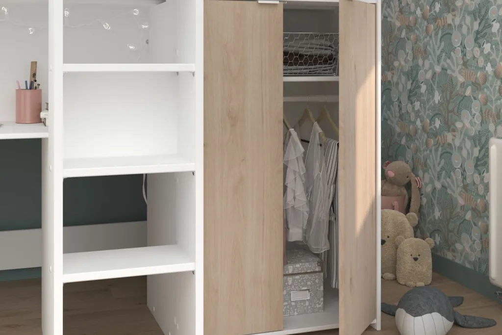 Enfant Parisot Lits Simple|Lits Mezzanine<Lit mezzanine TOM 1