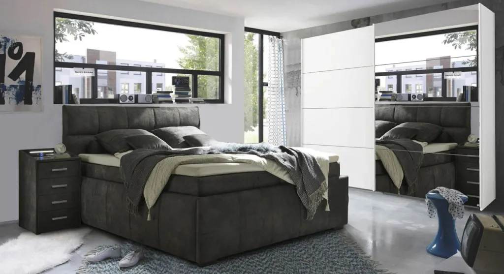 ED-Lifestyle Lits Double|Lits Boxspring<Lit rembourré AVIDANO 6