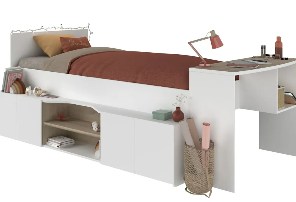 Enfant Parisot Lits Simple|Lits Mezzanine<Lit surélevé NASHVILLE 1
