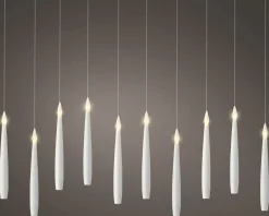 Kaemingk Bougies<Lot de 10 bougies LED suspendues LED