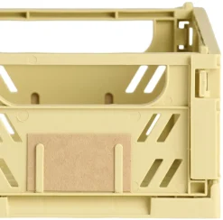 Schou Company Boîtes Pliantes|Boîtes<Lot de 2 caisses pliables ton jaune DAY