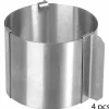 JJA Ustensiles Cuisine/Pâtisserie<Lot de 4 cercles à pâtisserie KITCHEN