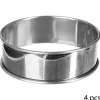 JJA Ustensiles Cuisine/Pâtisserie<Lot de 4 cercles à tartelettes KITCHEN