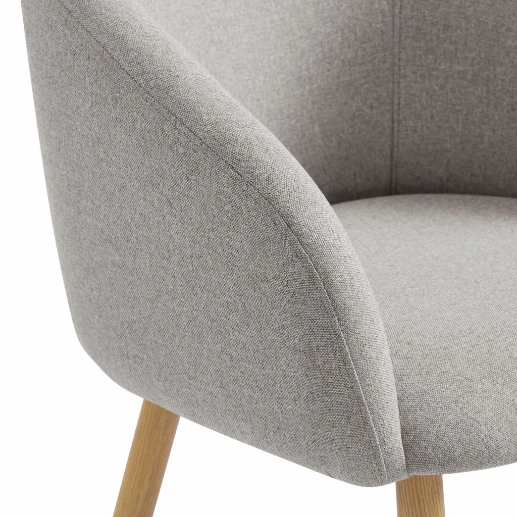 Salesfever Chaises À Accoudoirs|Chaises 4 Pieds<Lot de 2 chaises 367490