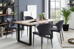 Salesfever Chaises 4 Pieds|Chaises Rembourrées<Lot de 2 chaises LOKON
