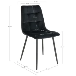 Lot de 2 chaises MIDDELFART
