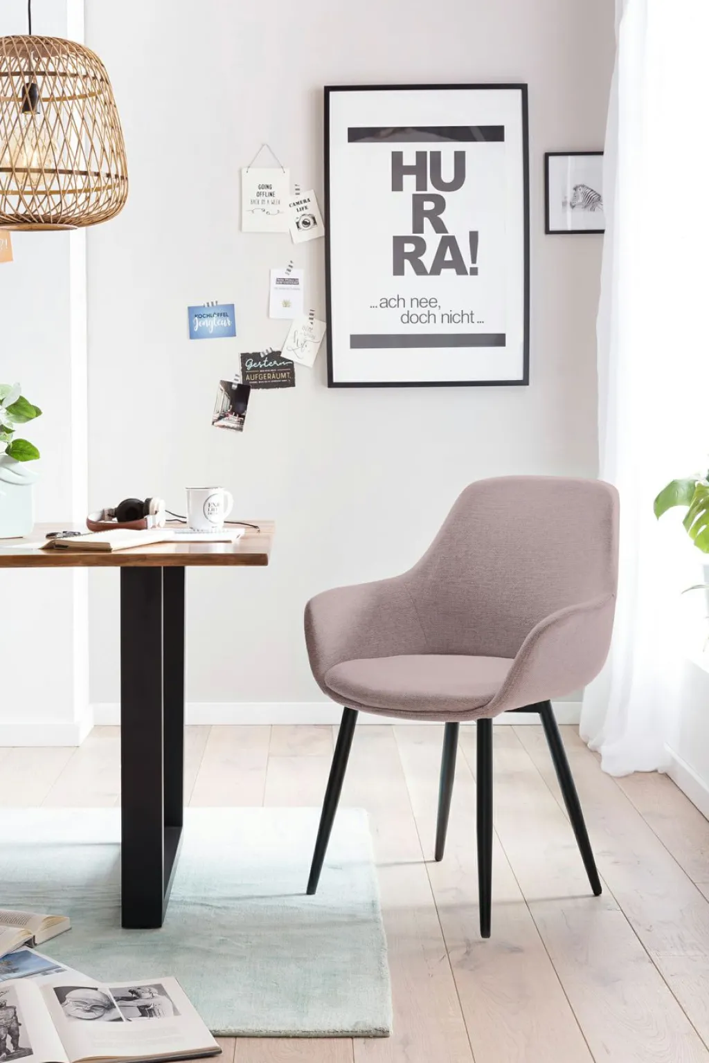 Salesfever Chaises À Accoudoirs|Chaises 4 Pieds<Lot de 2 chaises BATURAJA