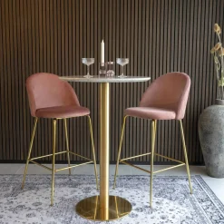 Lot de 2 chaises de bar LAUSANNE