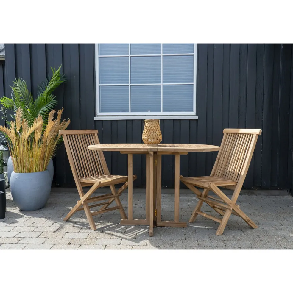 Lot de 2 chaises de jardin TOLEDO