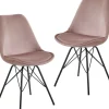 Skyport Chaises 4 Pieds|Chaises Rembourrées<Lot de 2 chaises de salle à manger WOHNLING