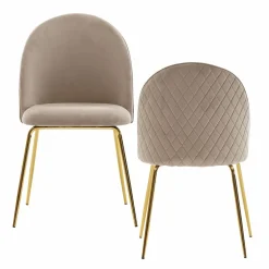 Skyport Chaises 4 Pieds|Chaises Rembourrées<Lot de 2 chaises de salle à manger PHU TABBERK