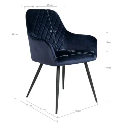 Lot de 2 chaises HARBO