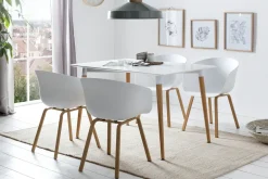 Salesfever Chaises 4 Pieds<Lot de 2 chaises JAKARTA