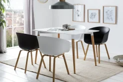 Salesfever Chaises 4 Pieds<Lot de 2 chaises JAKARTA