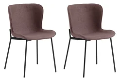 Salesfever Chaises Rembourrées|Chaises 4 Pieds<Lot de 2 chaises LUMAJANG