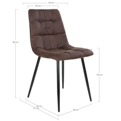 Lot de 2 chaises MIDDELFART