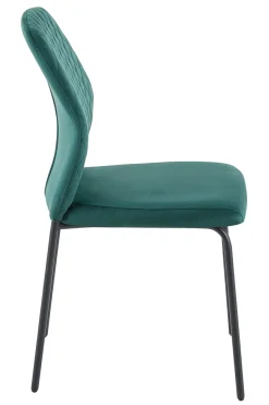 Salesfever Chaises Rembourrées|Chaises 4 Pieds<Lot de 2 chaises MUNDUK